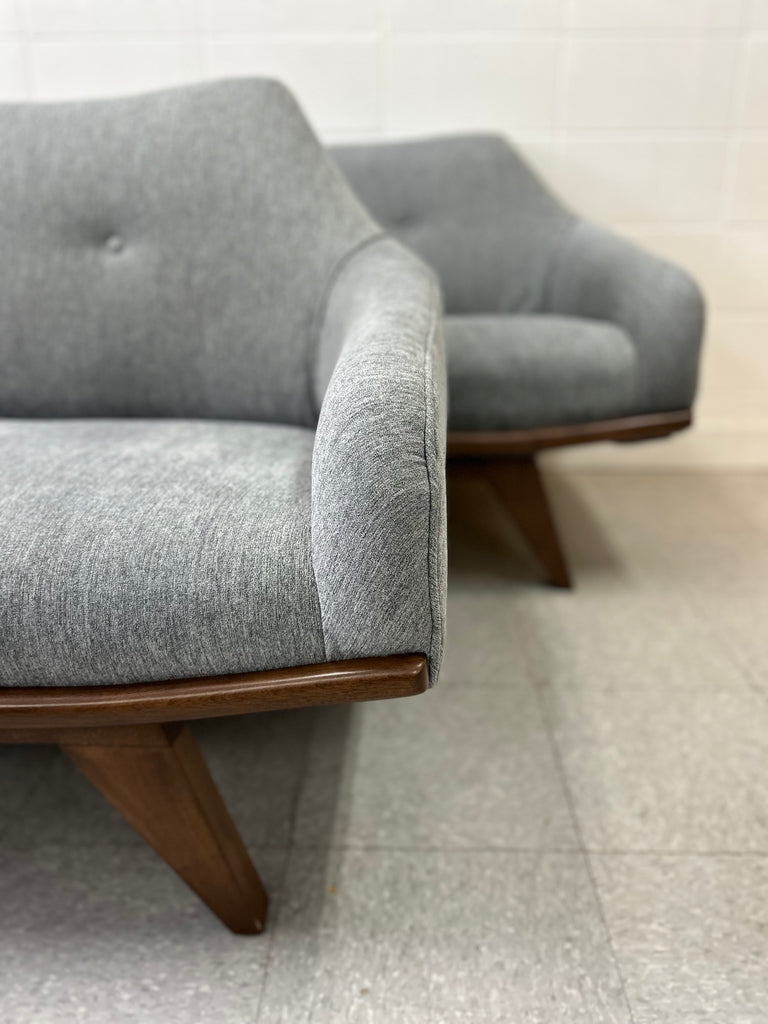 Restored vintage sofa