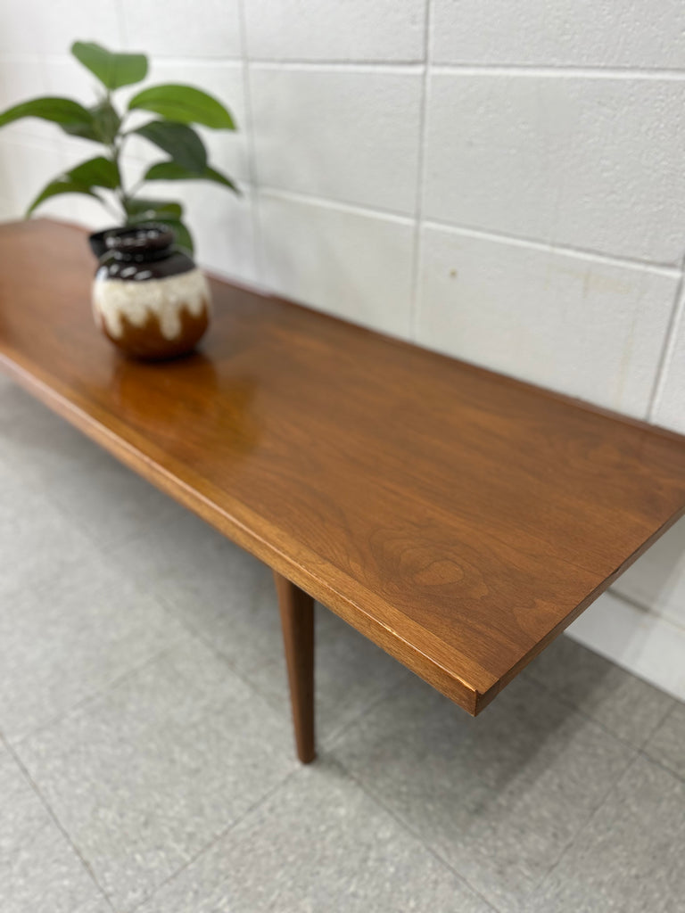 Walnut coffee table