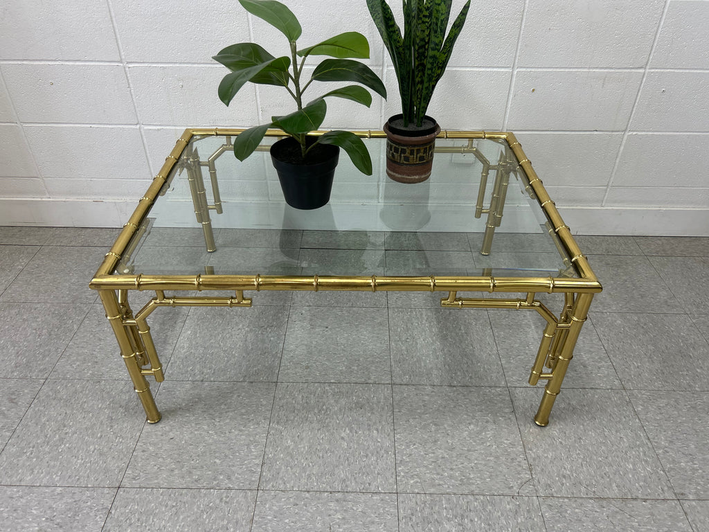 Hollywood regency coffee table