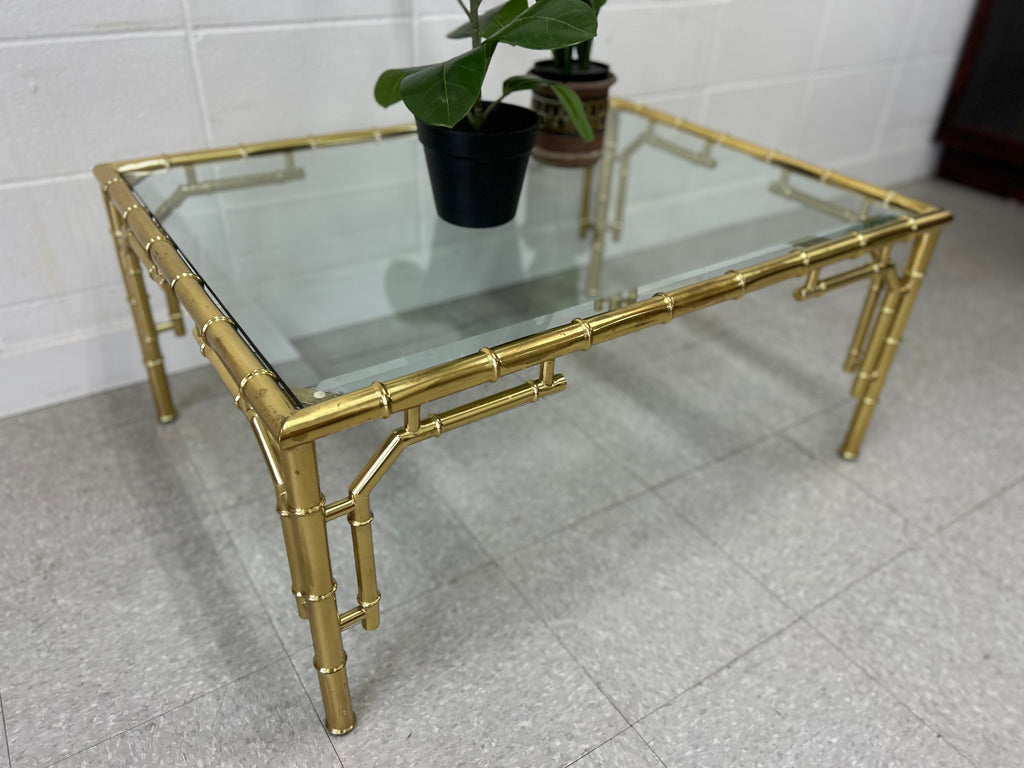 Hollywood regency coffee table