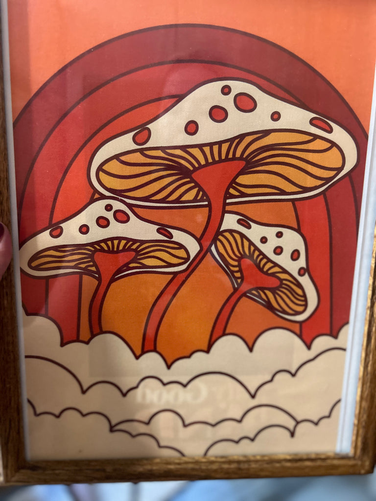 Mushroom print