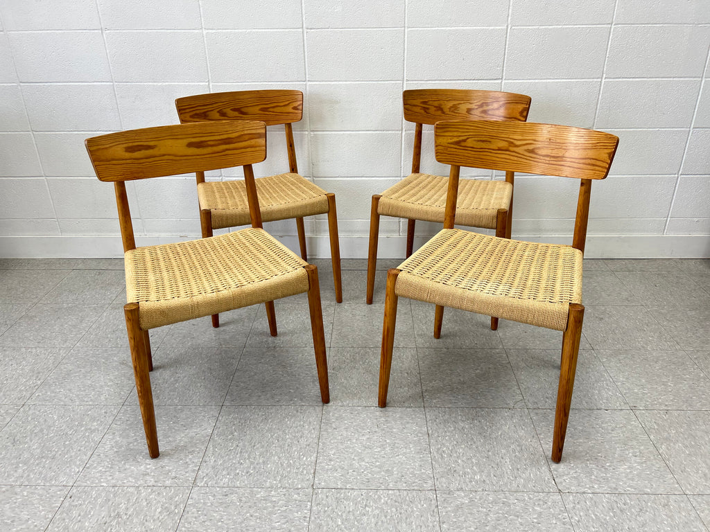 Danish chair set (4)