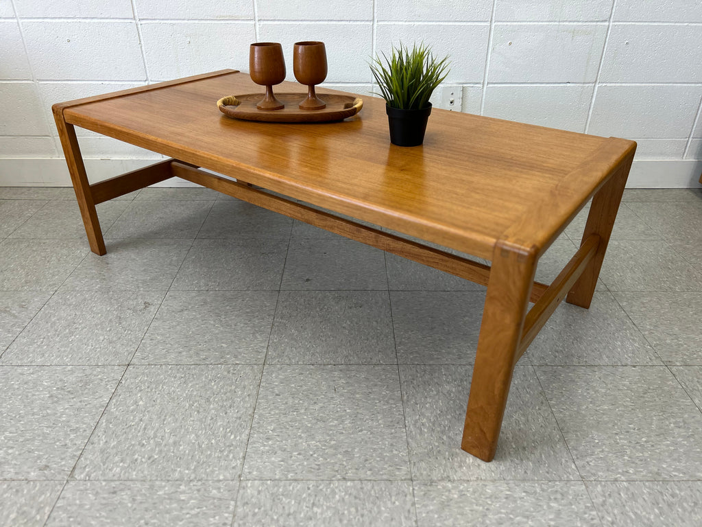 Teak coffee table