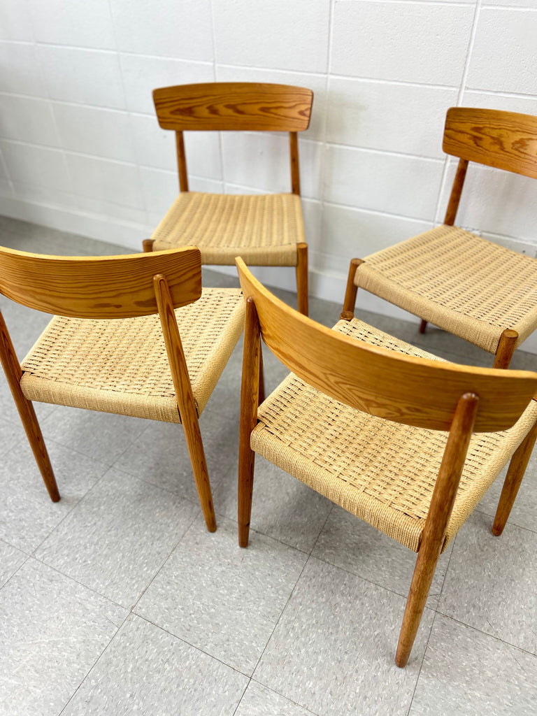 Danish chair set (4)