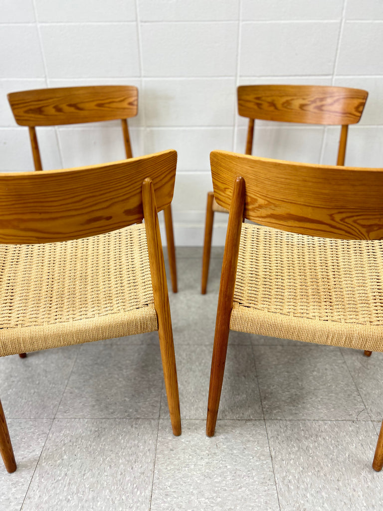 Danish chair set (4)