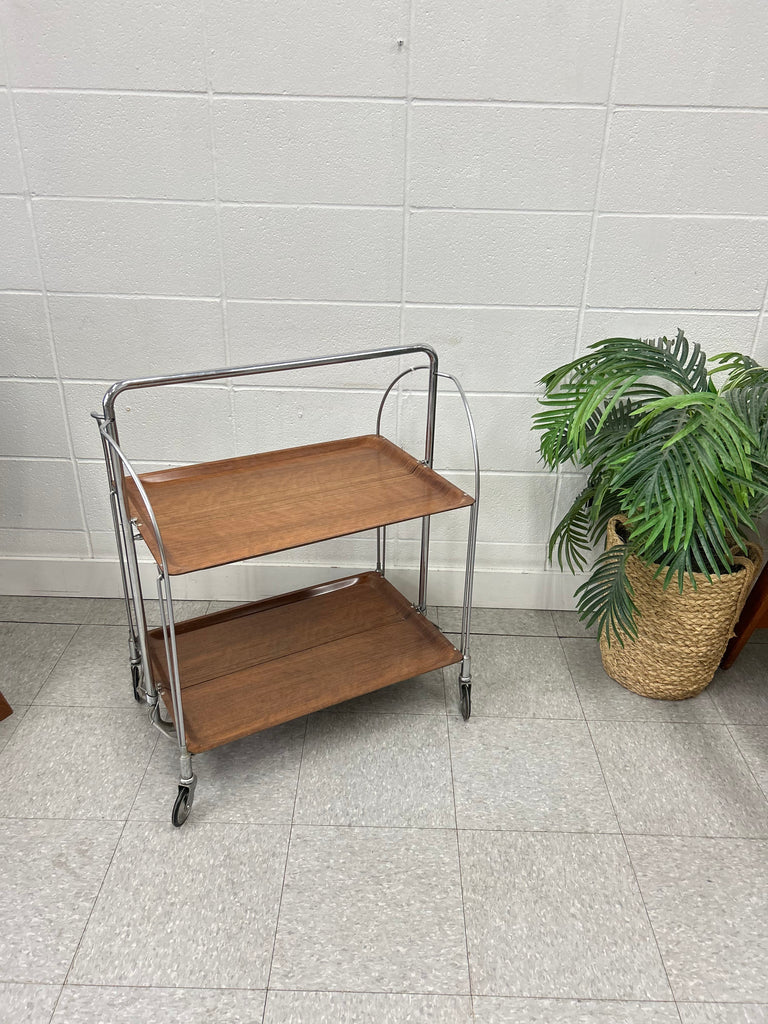 Folding barcart