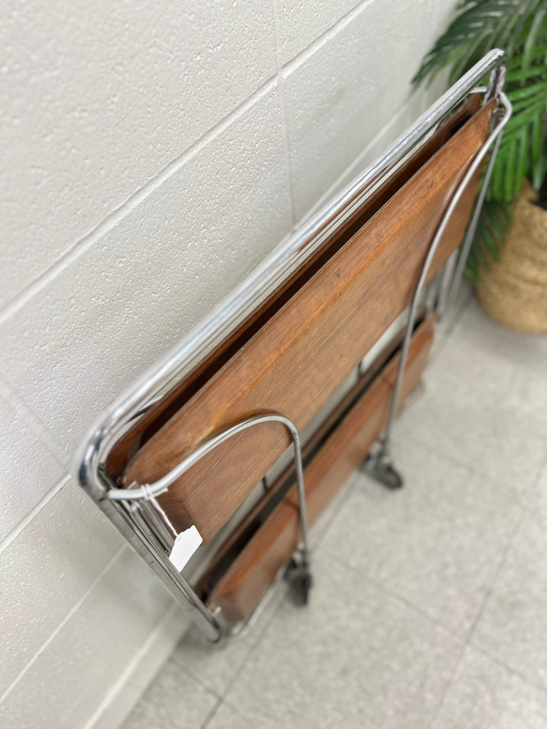 Folding barcart