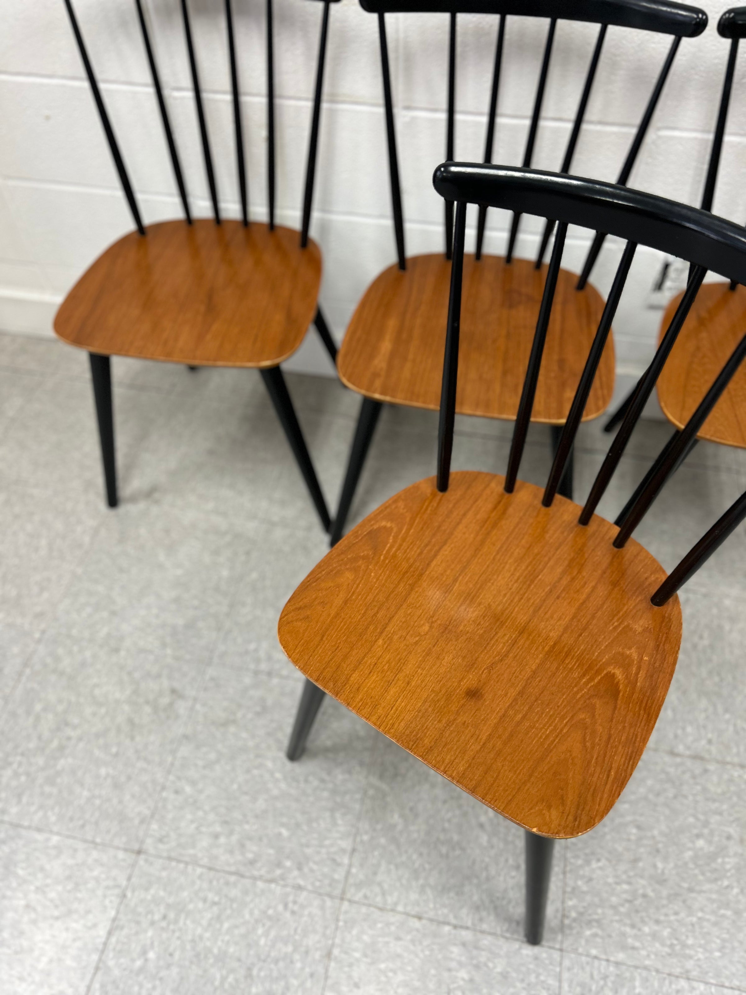 Farstrup Danish chair set (4) | Reclaim Vintage