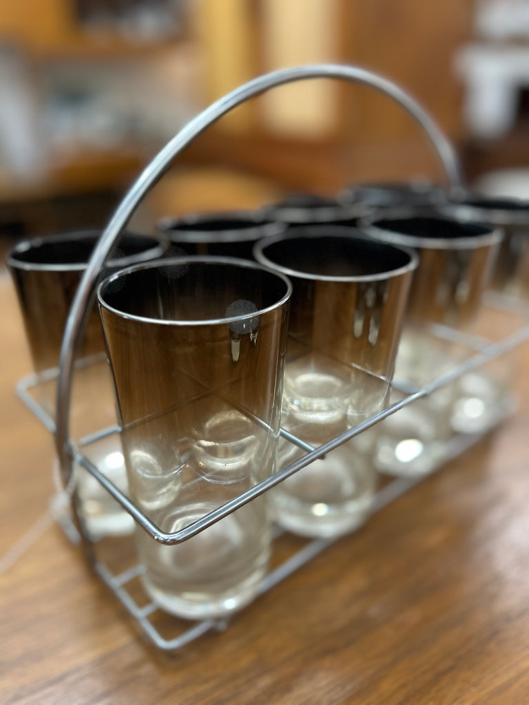 Silver fade caddy set (8)