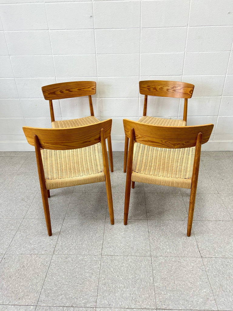 Danish chair set (4)