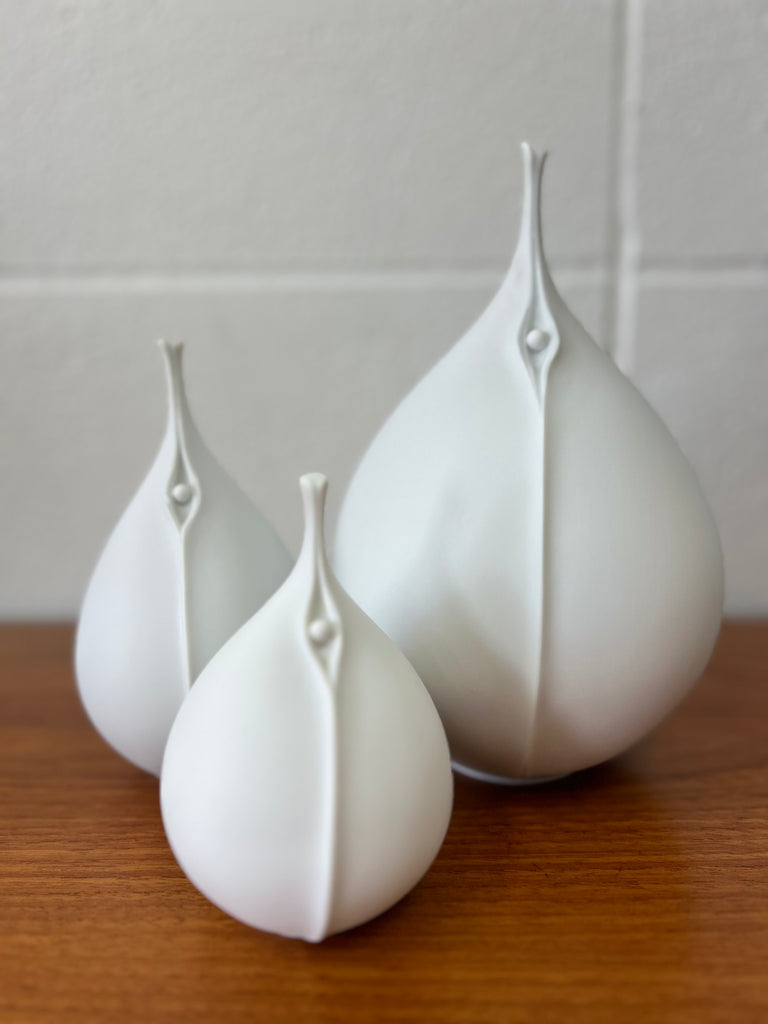 hutschenreuther porcelain trio
