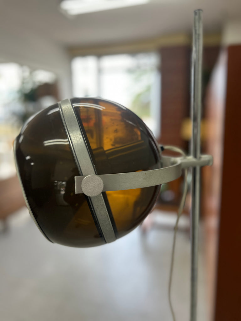 Space age floor lamp