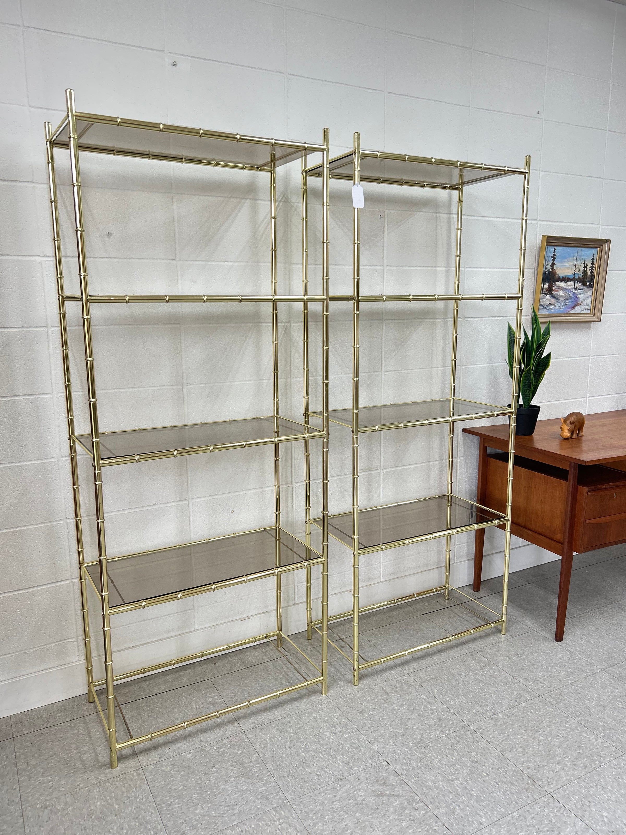 Brass shelf | Reclaim Vintage