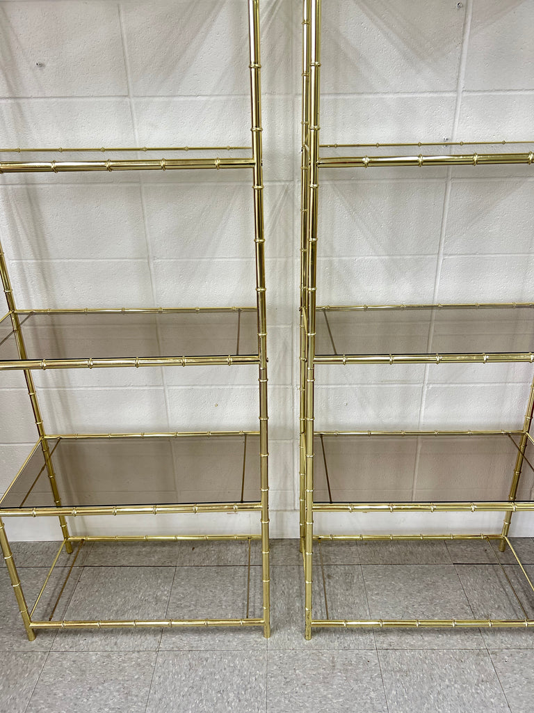 Brass shelf