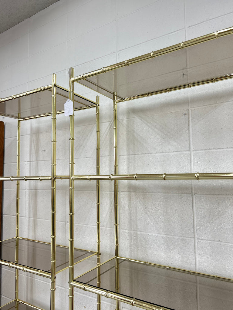 Brass shelf