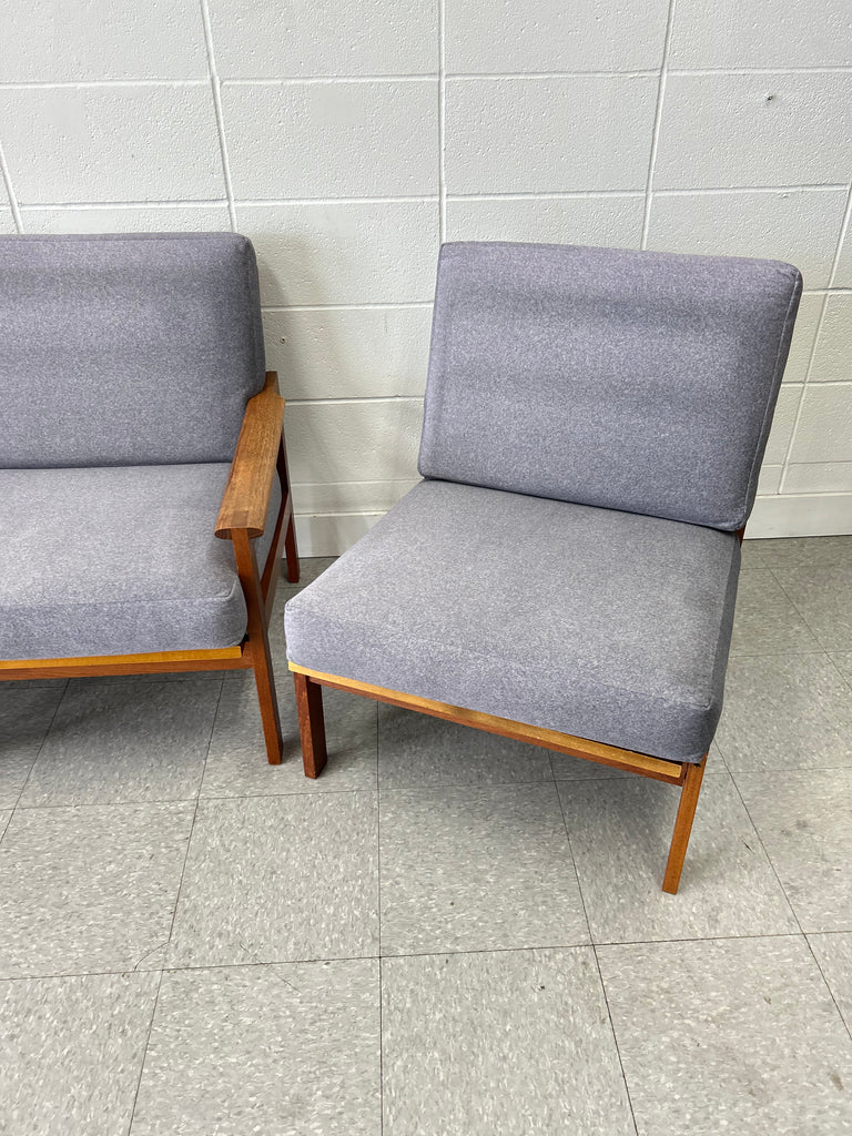 Danish teak couch set