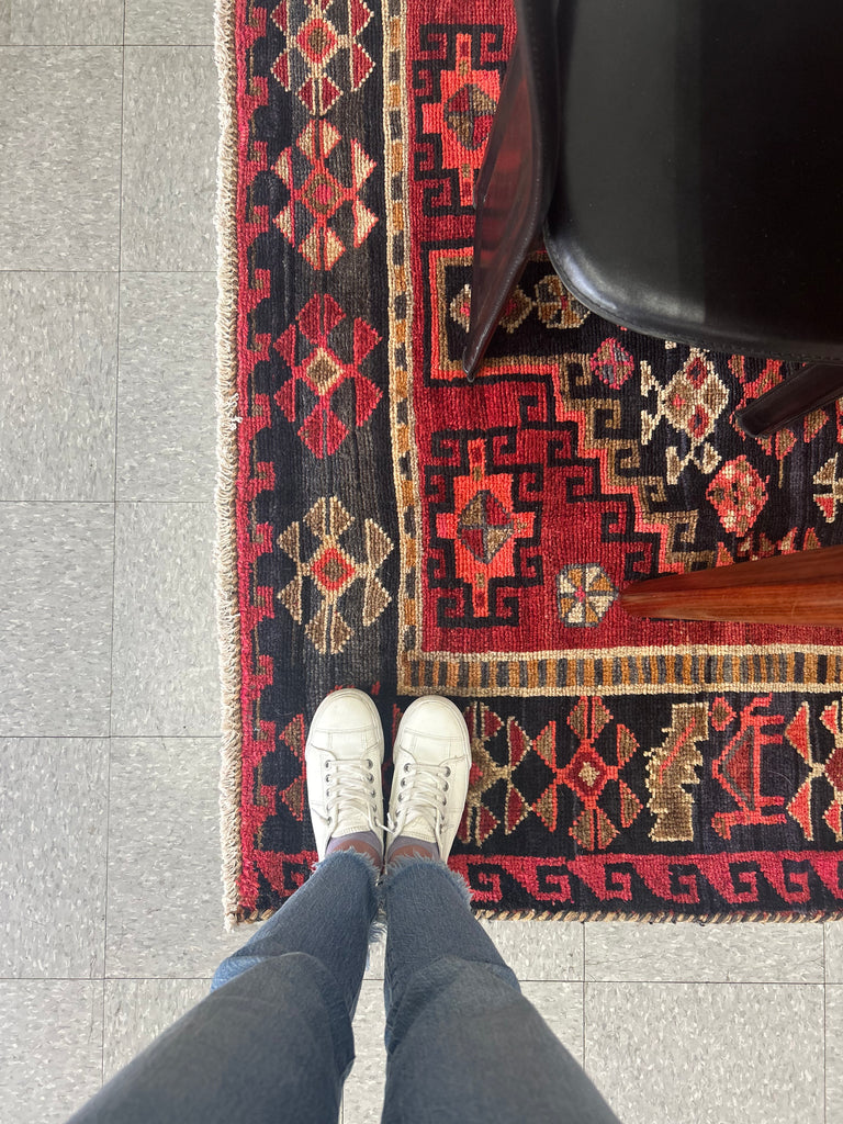 Vintage Persian Bakhtiari rug