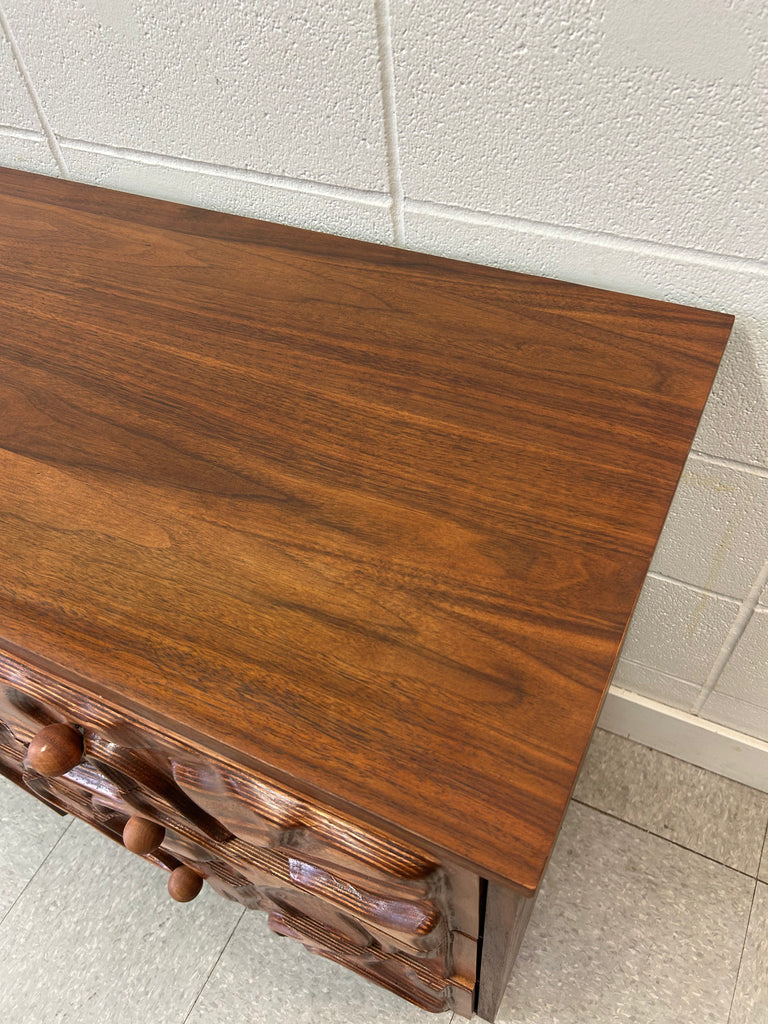 Walnut dresser