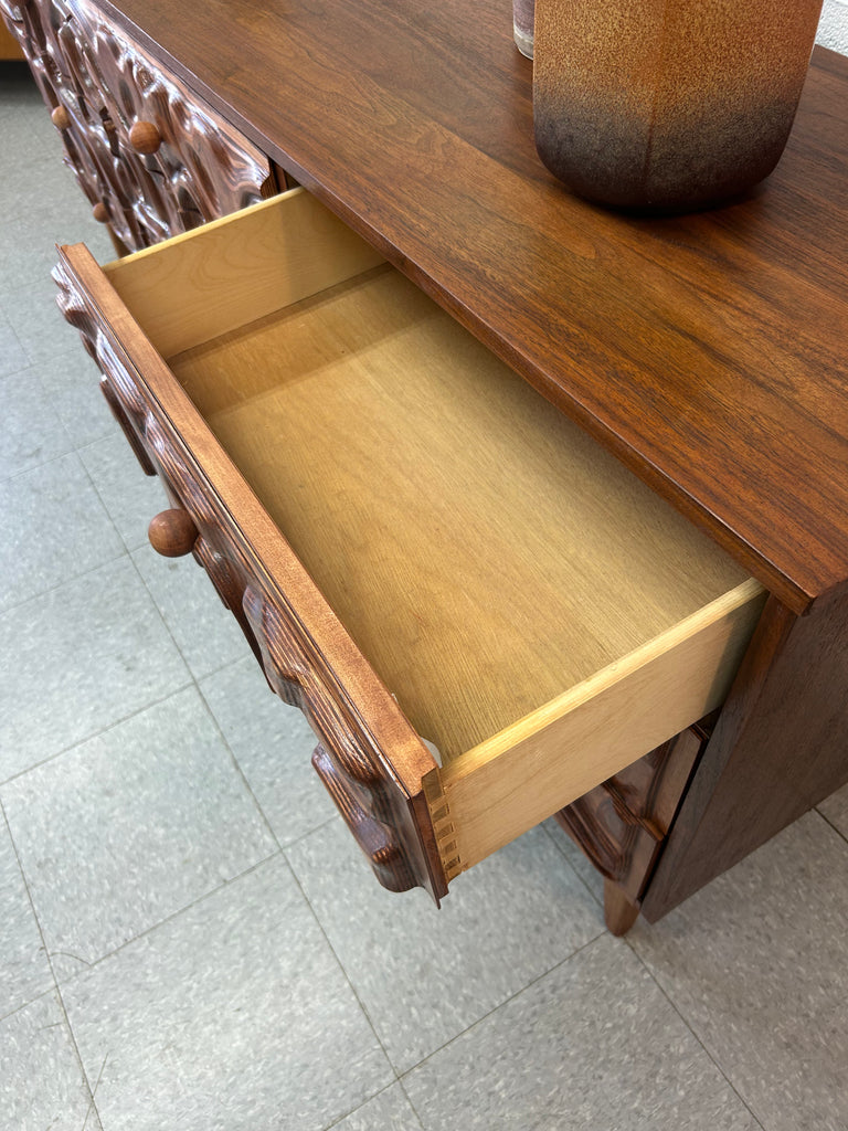 Walnut dresser