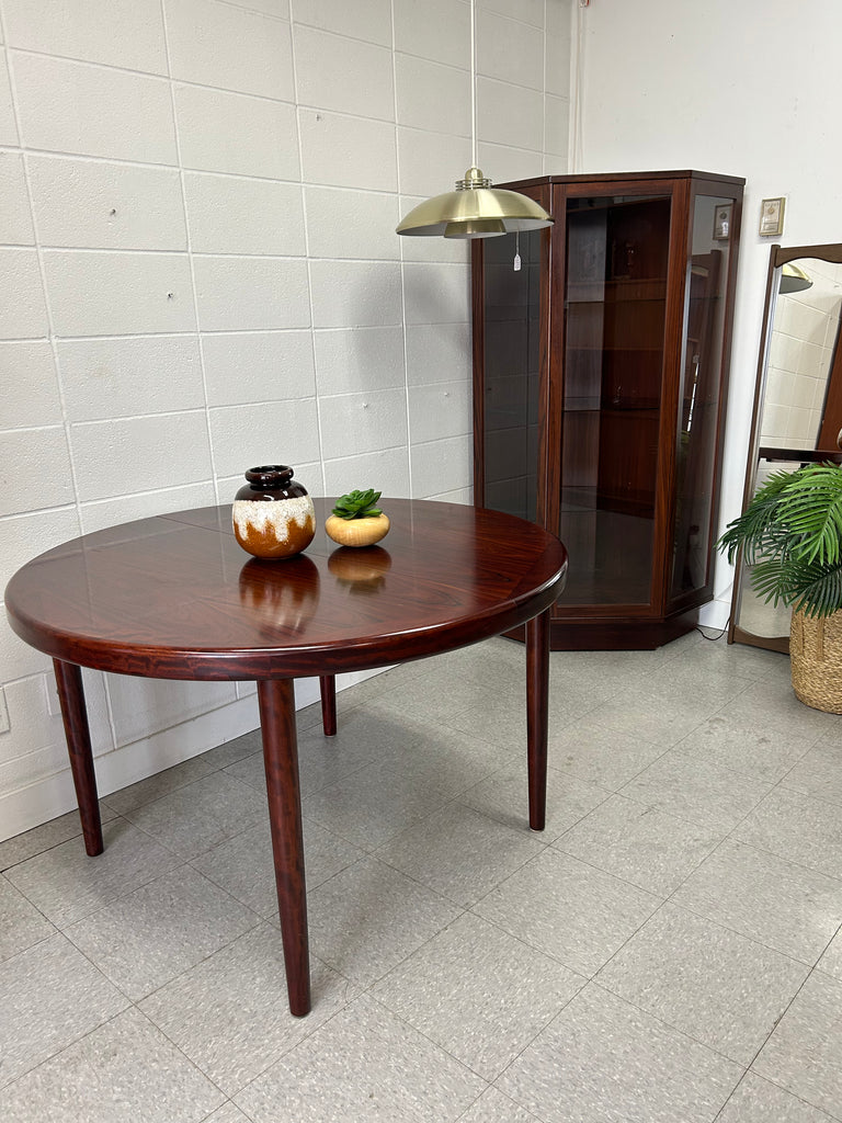 Rosewood corner cabinet