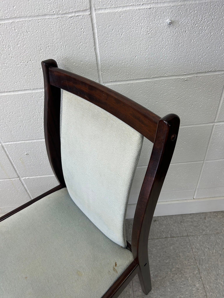 Rosewood dining chair set (6)