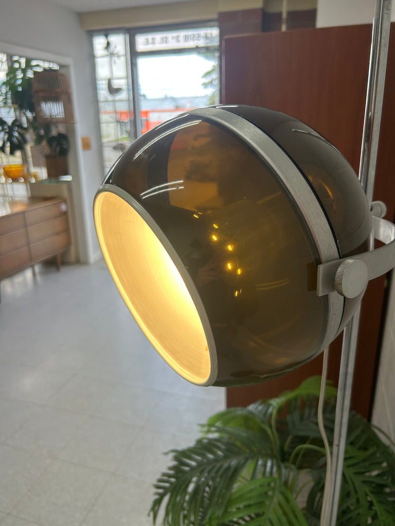 Space age floor lamp