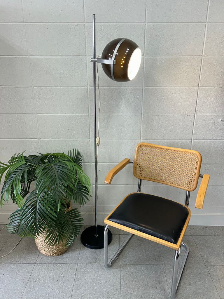 Space age floor lamp