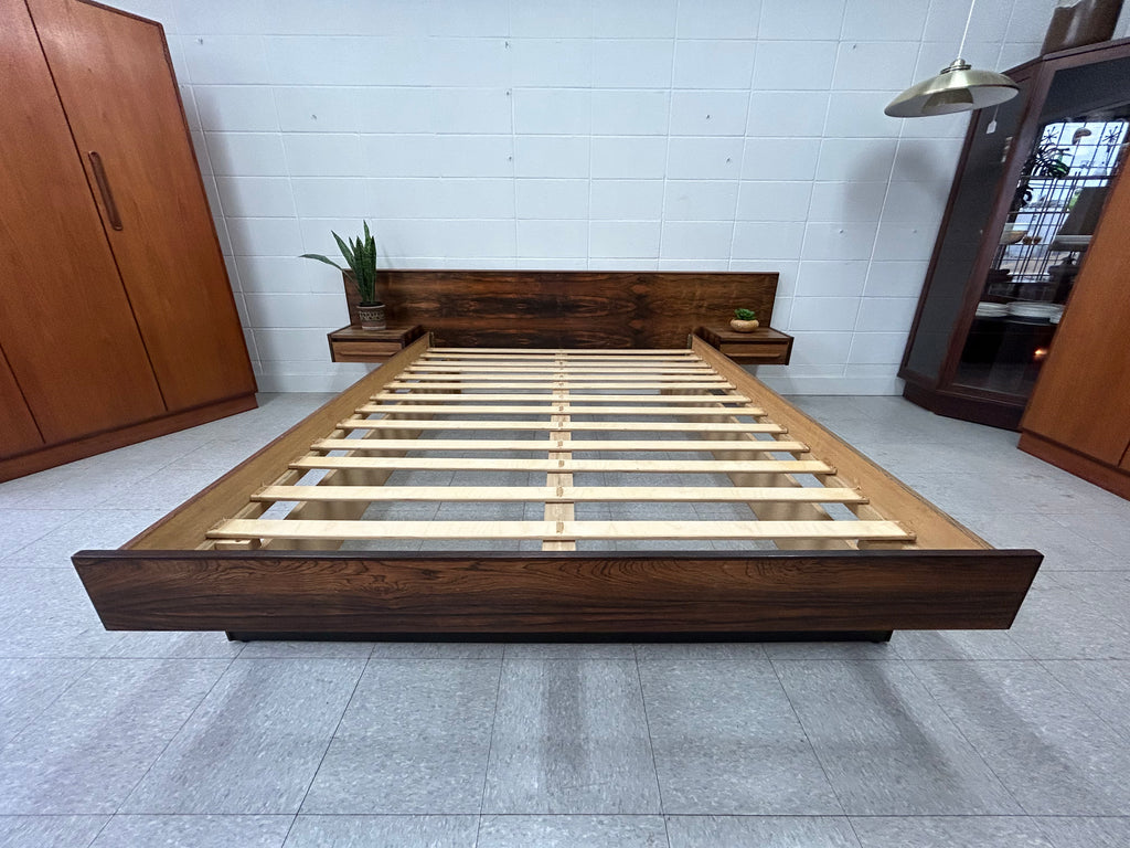 Rosewood QUEEN platform bed