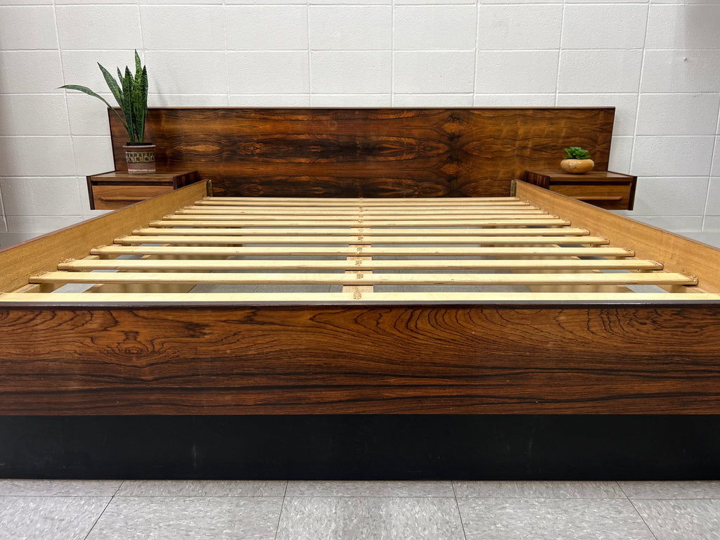 Rosewood QUEEN platform bed
