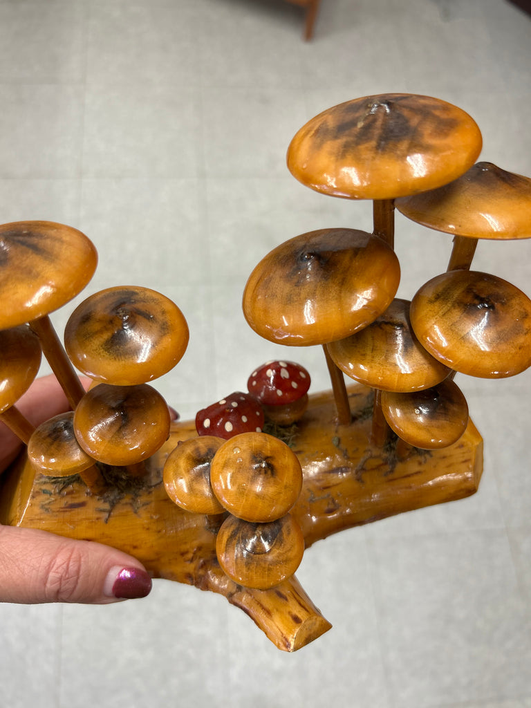 Mushroom statue