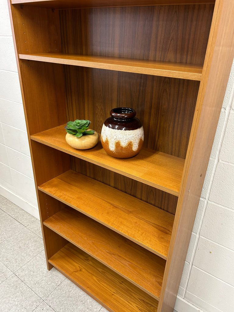 Teak bookcase