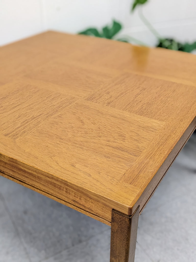 Teak Parquet coffee table