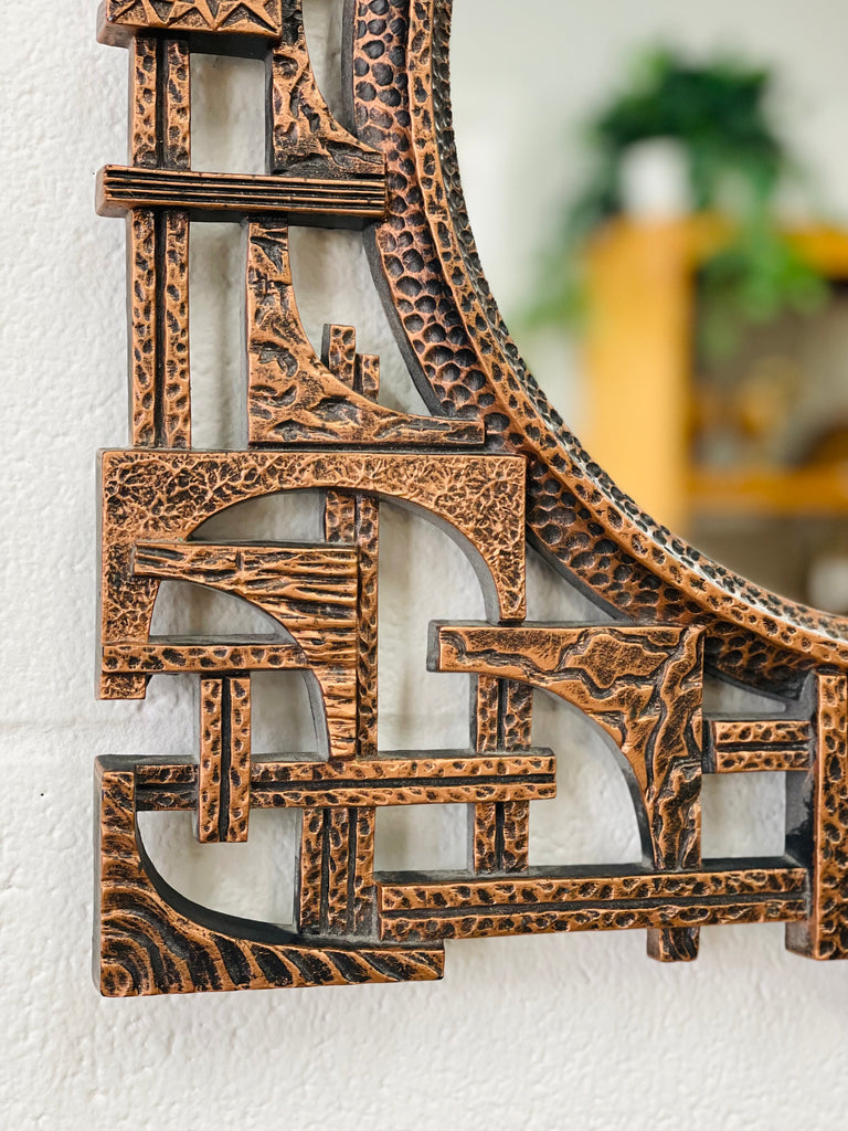 1970s Coppercraft Mirror