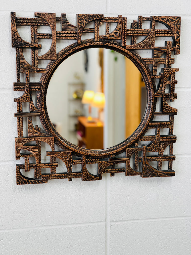 1970s Coppercraft Mirror