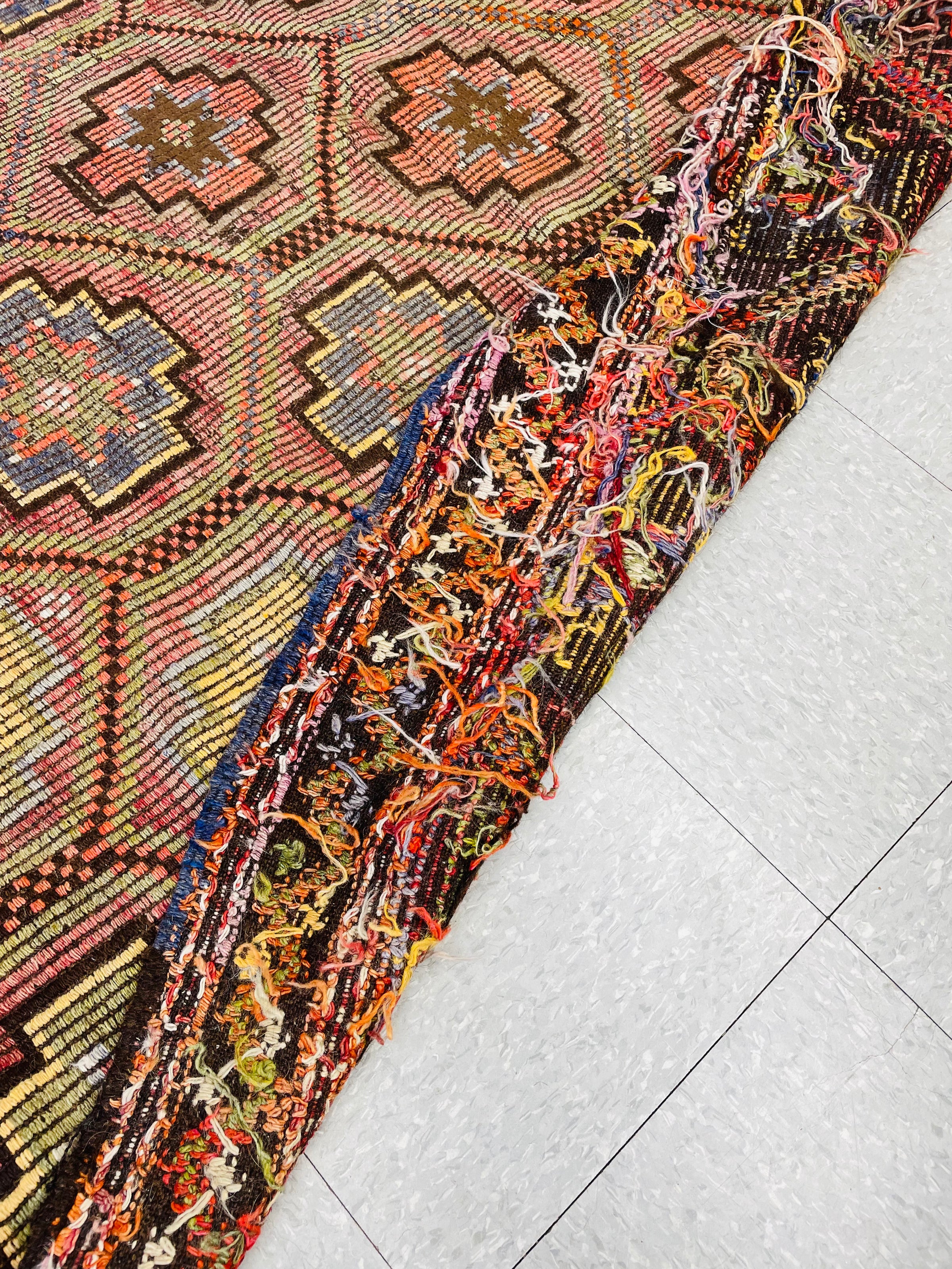Hand-knotted vintage rug | Reclaim Vintage