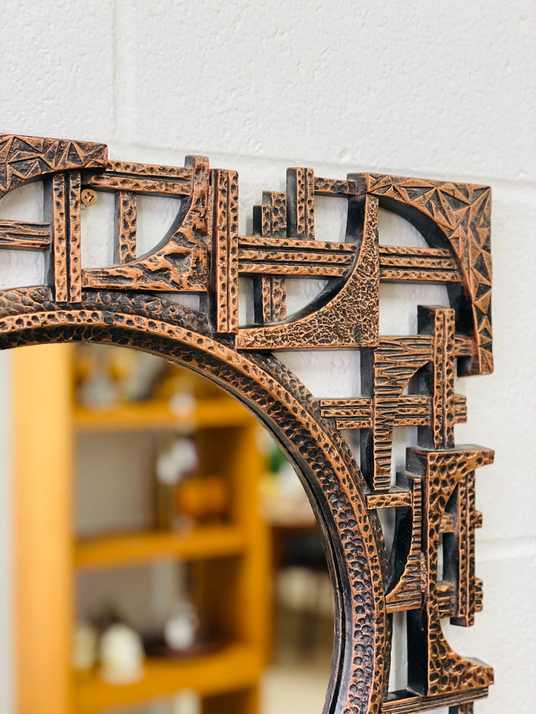 1970s Coppercraft Mirror